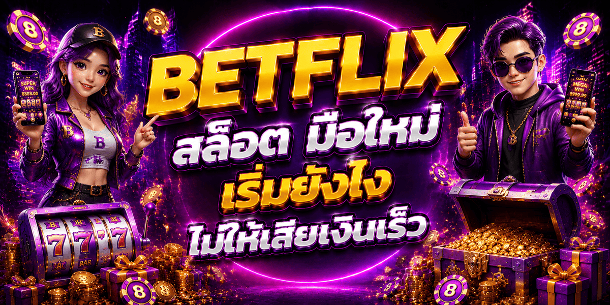 BETFLIX สล็อต มือใหม่เริ่มยังไงไม่ให้เสียเงินเร็ว