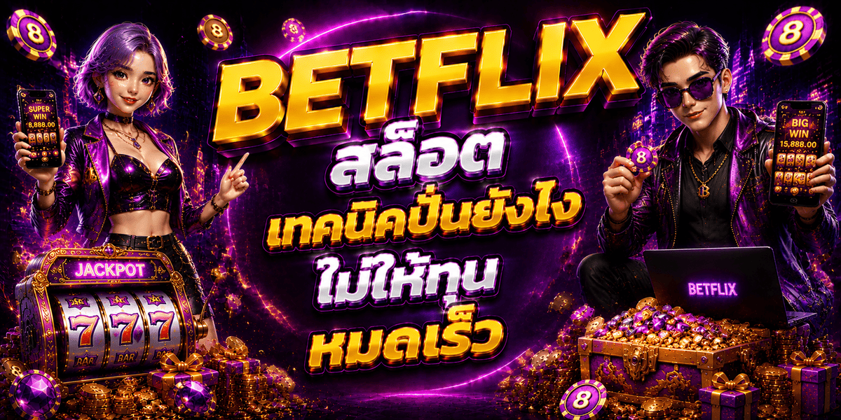 BETFLIX สล็อต เทคนิคปั่นยังไงไม่ให้ทุนหมดเร็ว