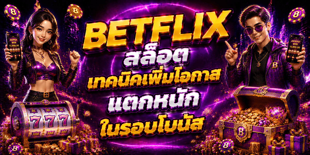BETFLIX สล็อต เทคนิคเพิ่มโอกาสแตกหนักในรอบโบนัส